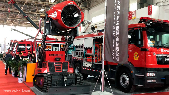 Йошкар-олинские инженеры представили разработку на выставке China Fire 2019