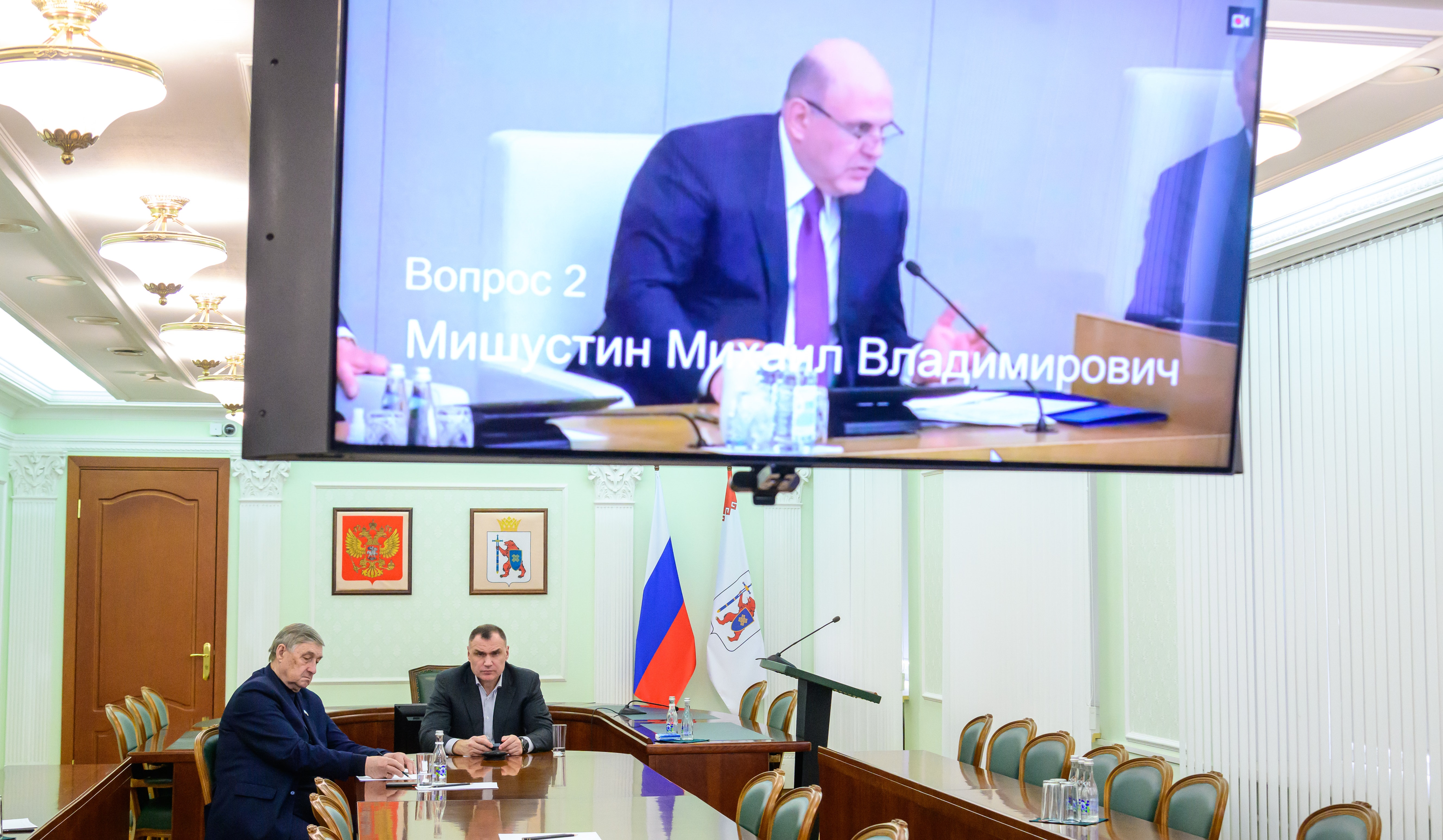 Глава Марий Эл поздравил Михаила Мишустина с утверждением в должности Председателя Правительства
