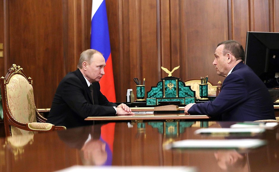 Владимир Путин проведёт встречу с главой Марий Эл