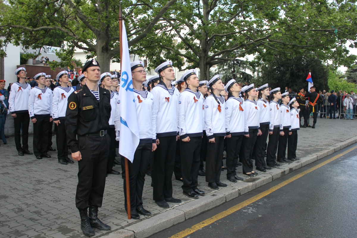 Юнги из Козьмодемьянска приняли участие в военном параде в Севастополе