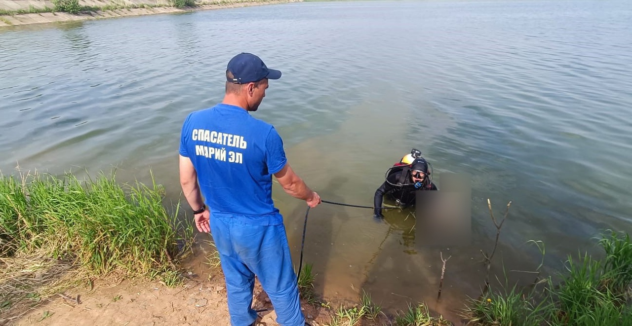 В  пруду Медведевского района утонула женщина