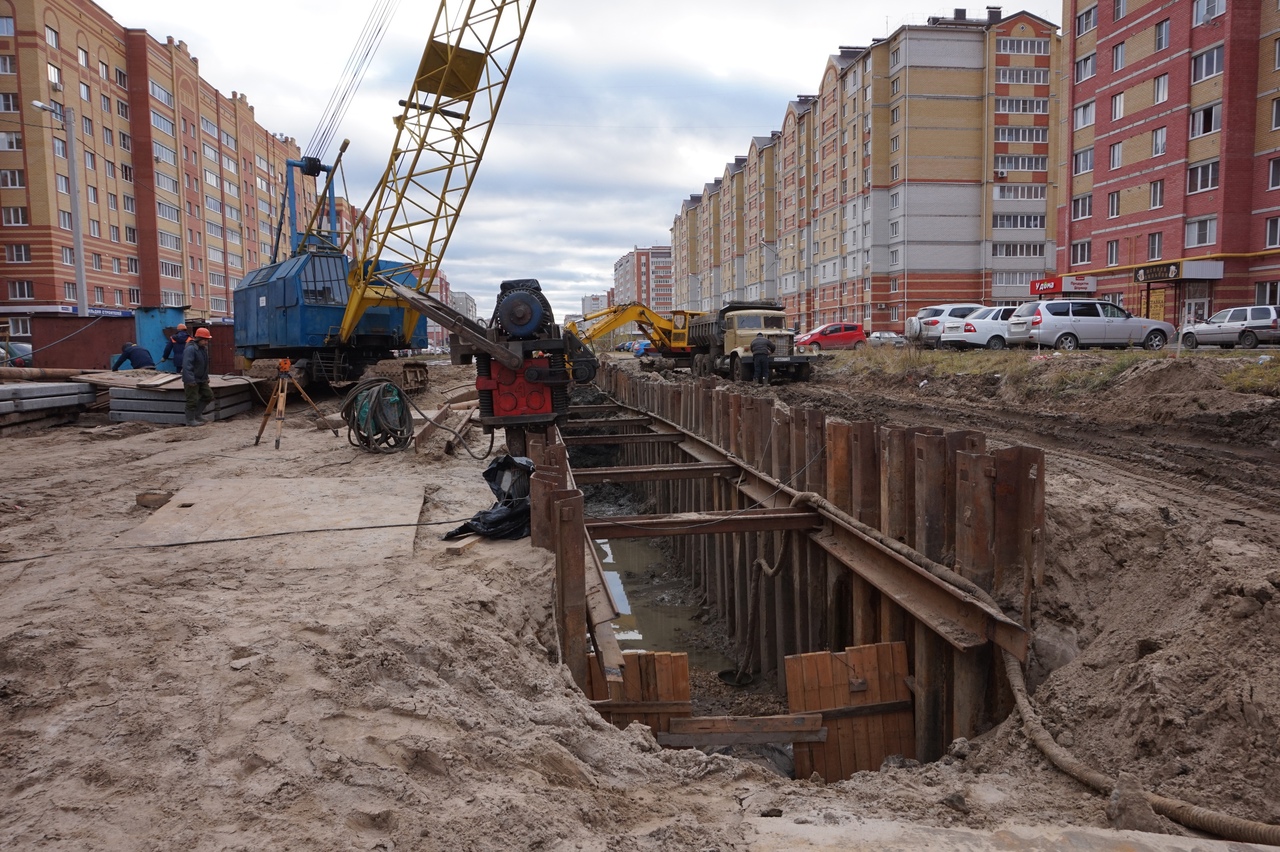В Йошкар-Оле началось строительство дороги по улице Петрова