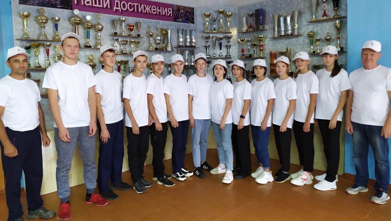 Команда ребят из Сотнурской школы Марий Эл участвует в «Президентских спортивных играх»