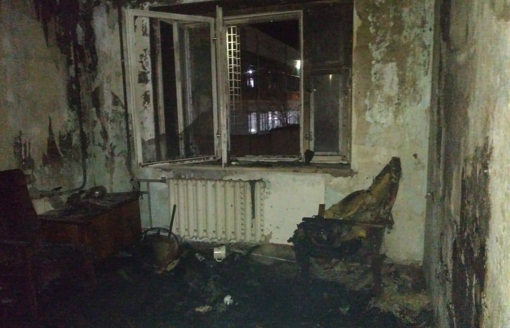При пожаре в квартире Йошкар-Олы пострадали люди