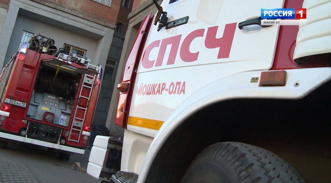 Водители пожарных машин особо востребованы в Марийском МЧС