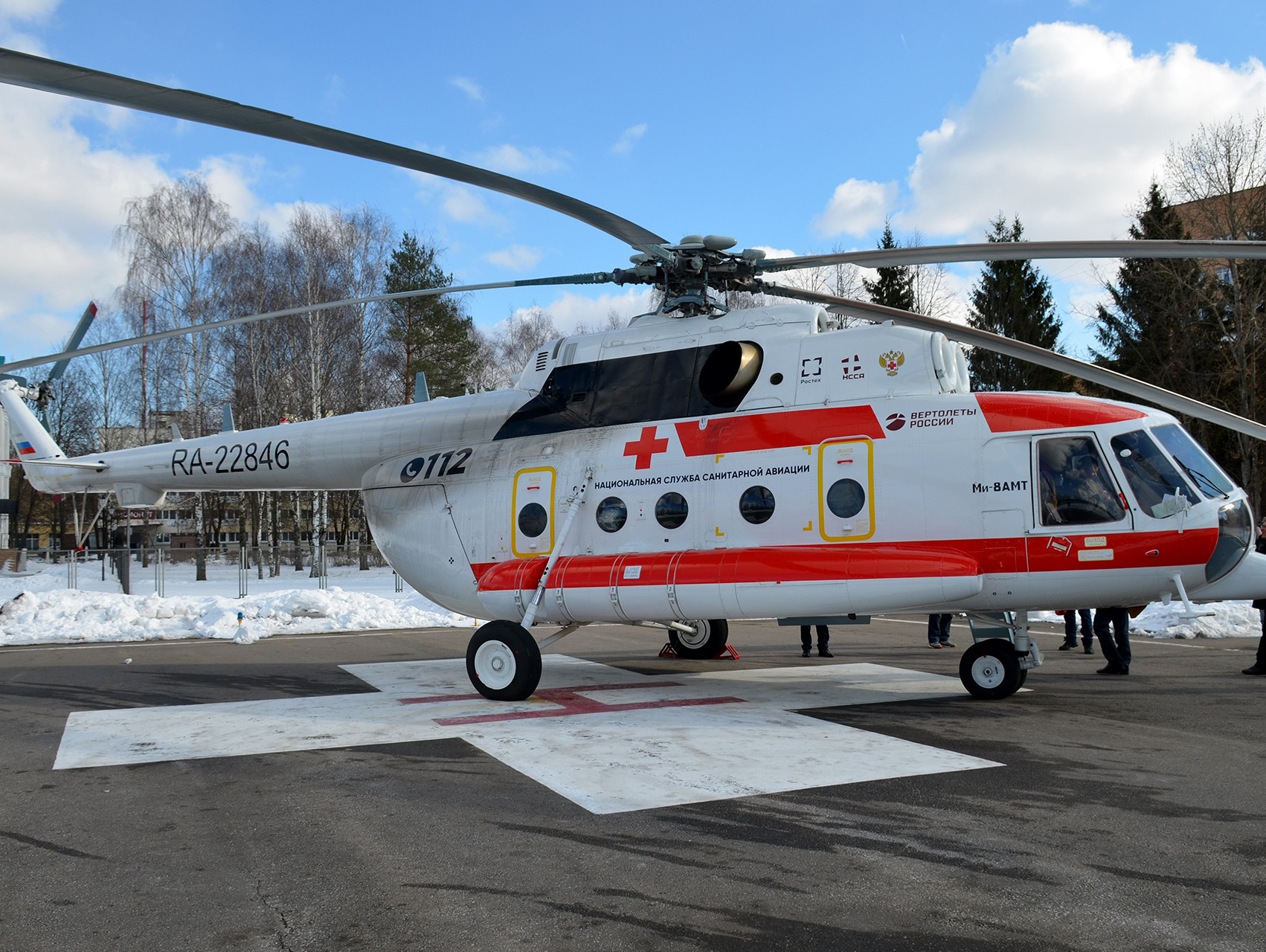 «Он прилетел и обещал вернуться»: новый рейс вертолета санавиации в Йошкар-Оле