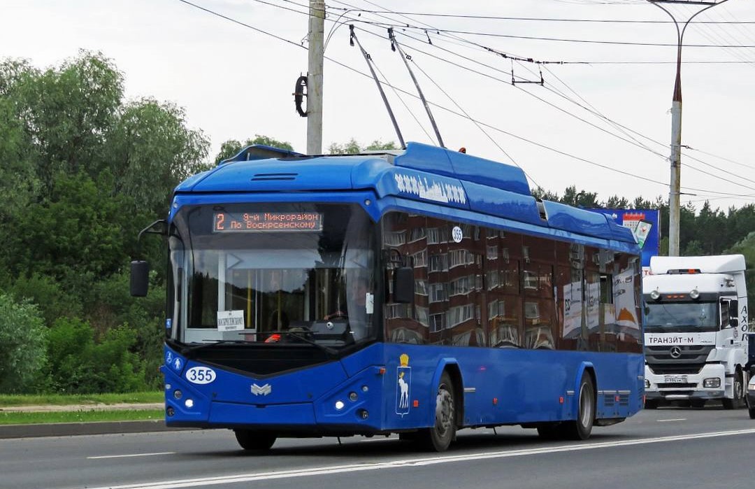 В Йошкар-Оле из-за ремонта дороги изменится схема движения троллейбуса №2
