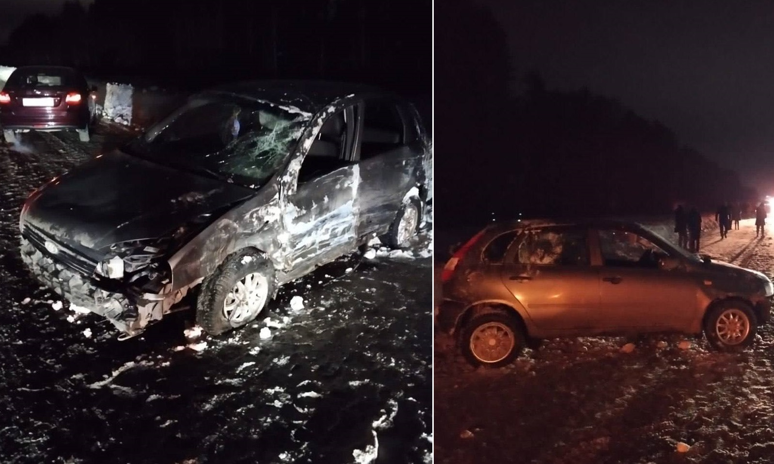 Три автомобиля столкнулись на трассе Йошкар-Ола – Зеленодольск 