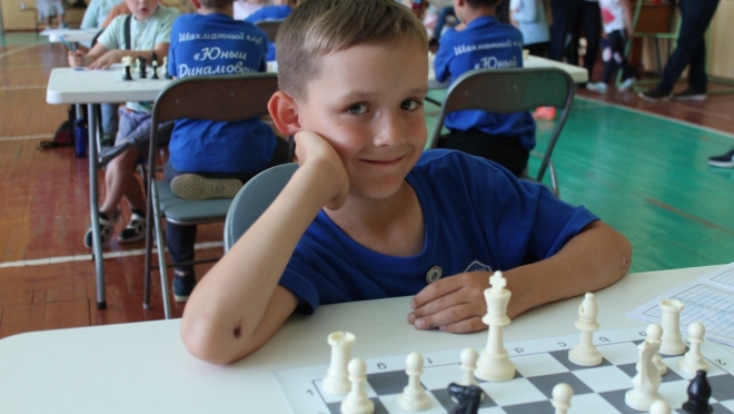 Гроссмейстер Карякинын школыштыжо тунемше шахматист-влак ончыл радамыш логалыныт