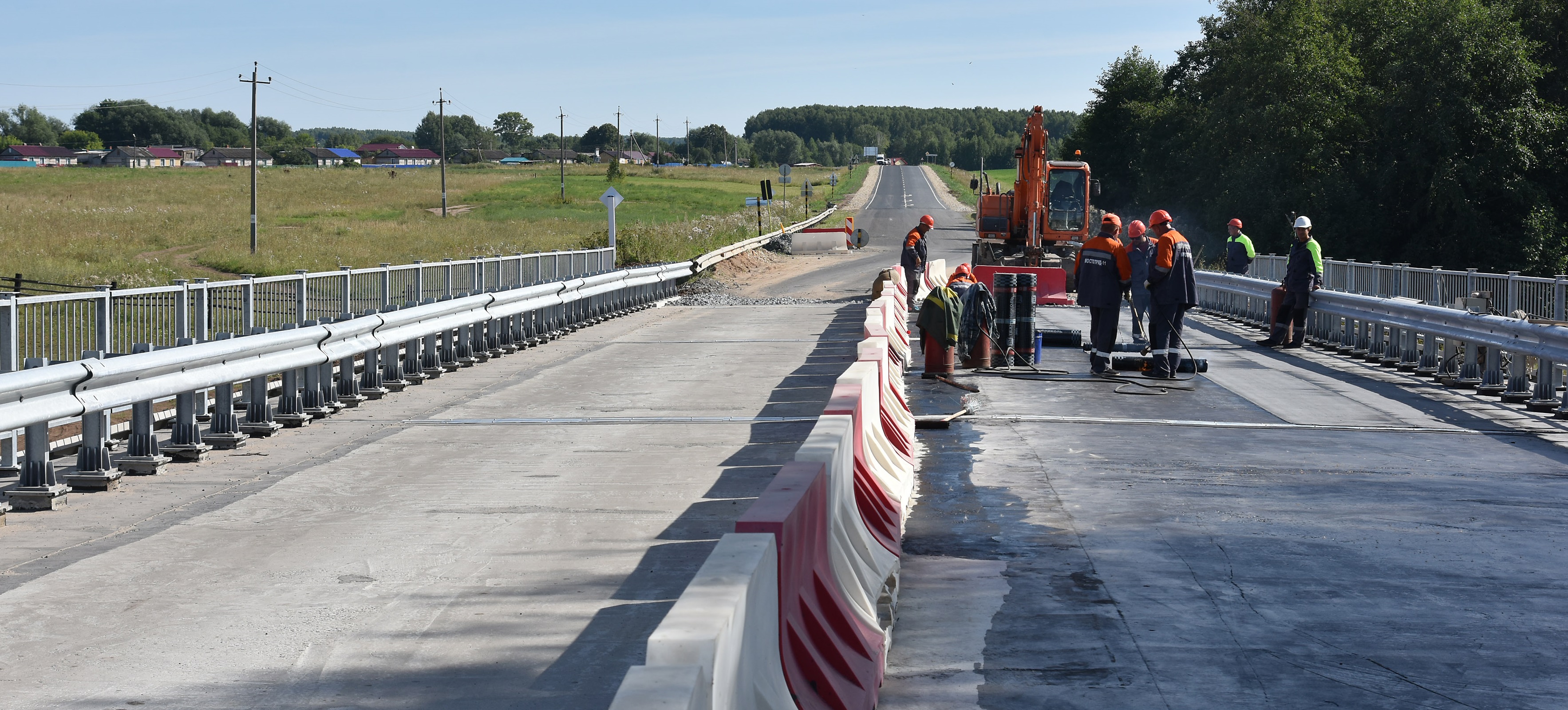Капитальный ремонт моста в Мари-Турекском районе Марий Эл завершат раньше срока