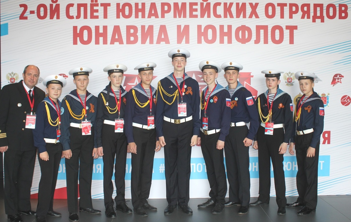 Юнги из Марий Эл приняли участие во всероссийском слёте юнармейцев в Санкт-Петербурге