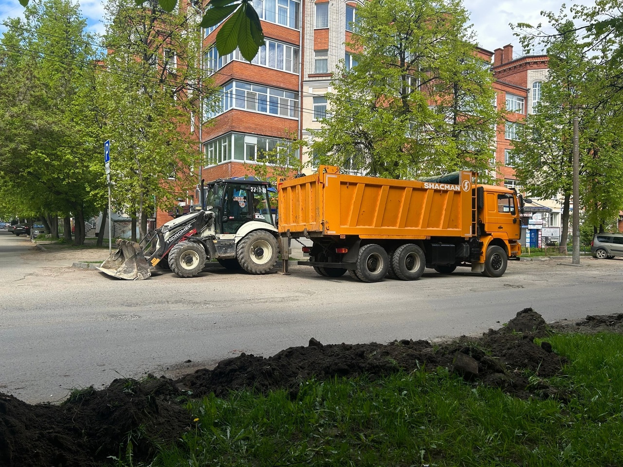 В Йошкар-Оле начался ремонт проезжей части на улице Якова Эшпая