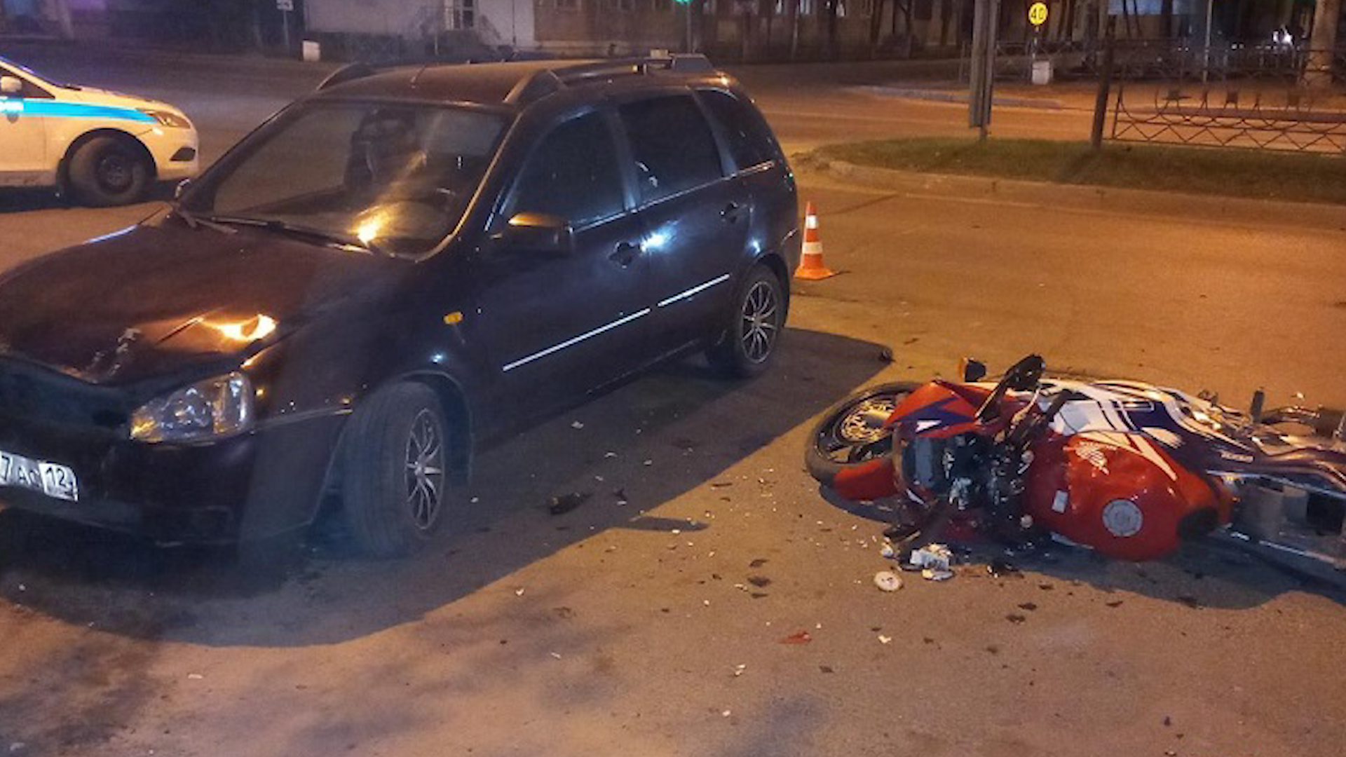 Мотоциклист после ДТП в Йошкар-Оле скончался в больнице