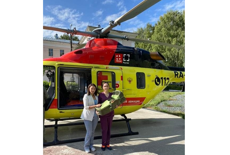  В Марий Эл вертолёт санавиации 47 раз вылетел на помощь пациентам 