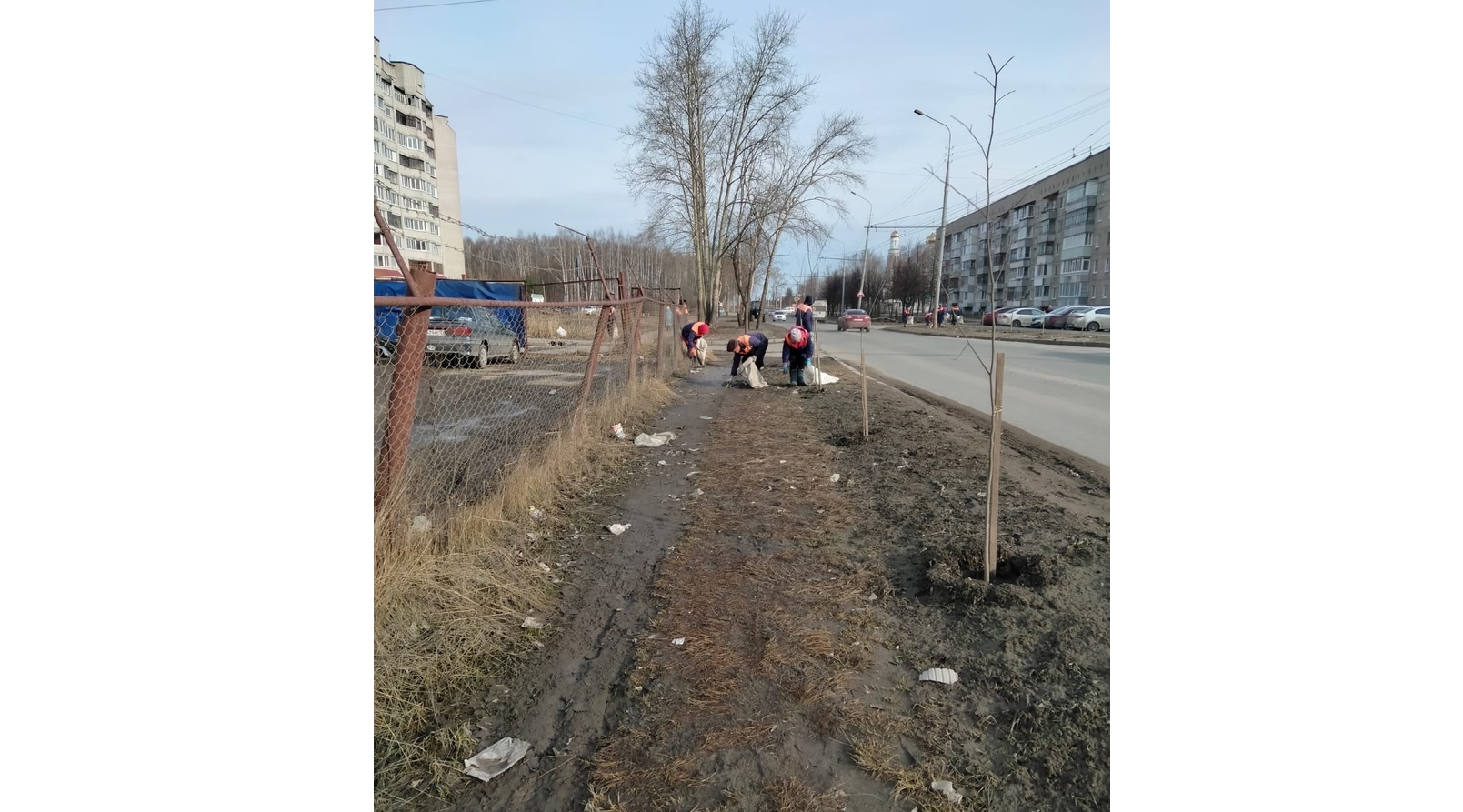 С начала весны улицы Йошкар-Олы очистили от 36 тонн грязи