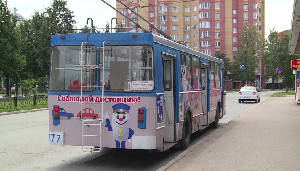 В Йошкар-Оле изменится схема движения 5 маршрутов троллейбусов