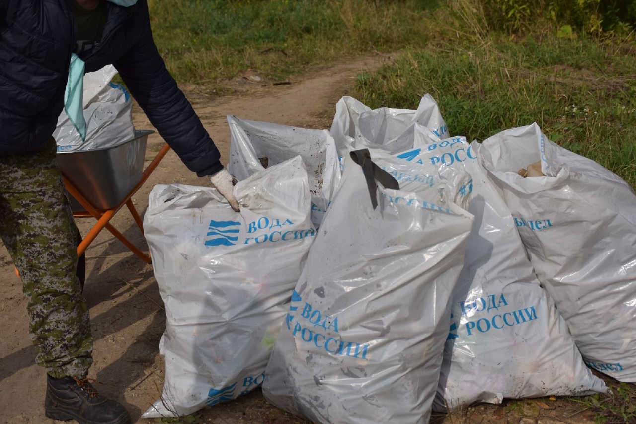 В Марий Эл добровольцы очистили от мусора 118 километров прибрежной территории