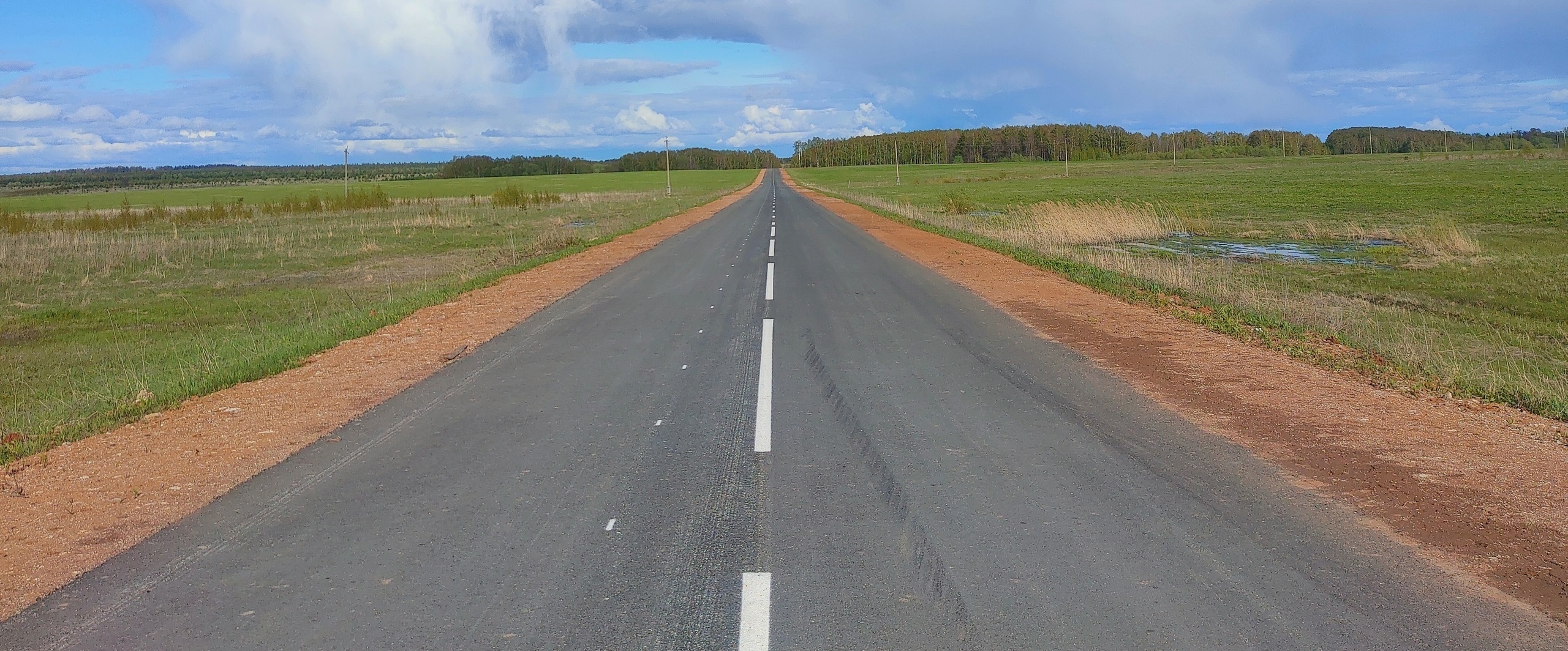 В Новоторъяльском районе Марий Эл обновили 9 км дороги