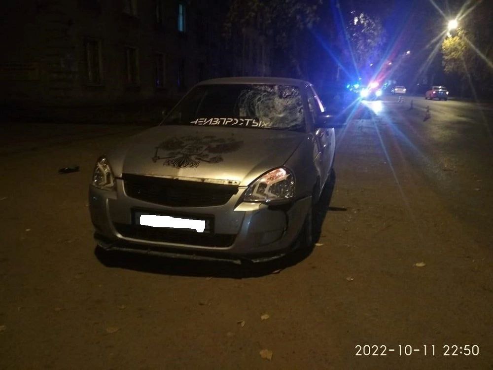 На улице Строителей в Йошкар-Оле сбили пешехода-нарушителя