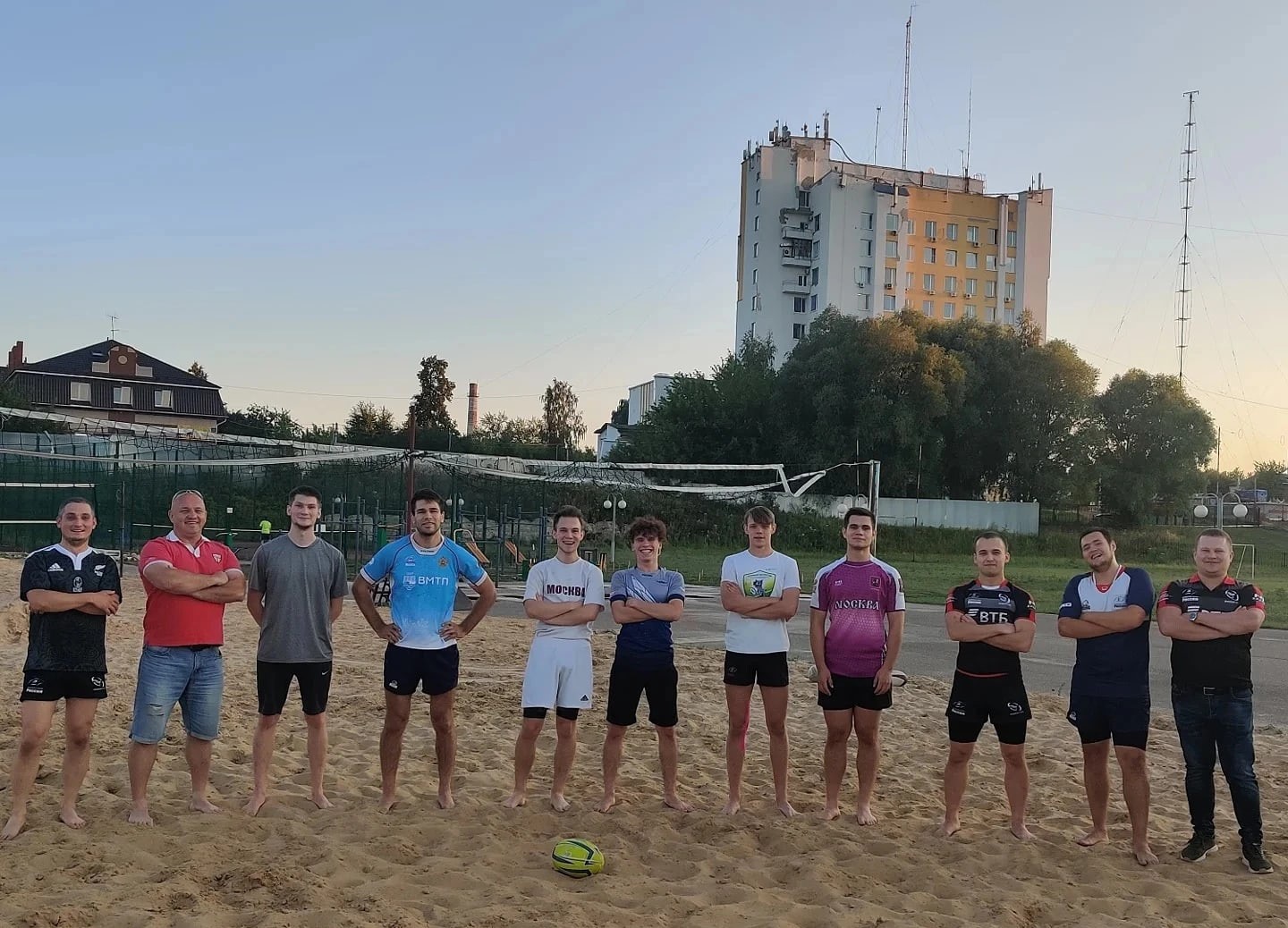 Команда из Марий Эл готовится к финалу Чемпионата России по пляжному регби