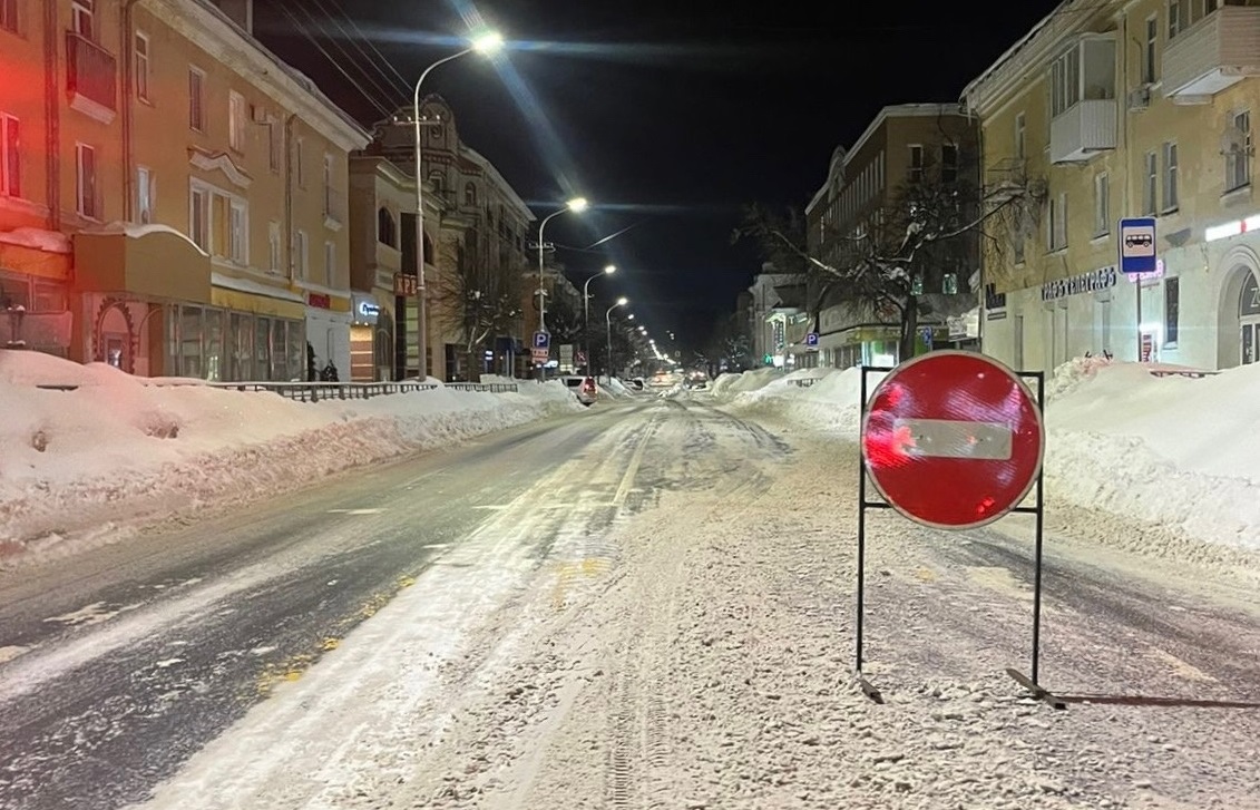 14 и 15 февраля из-за вывоза снега в Йошкар-Оле перекроют несколько улиц
