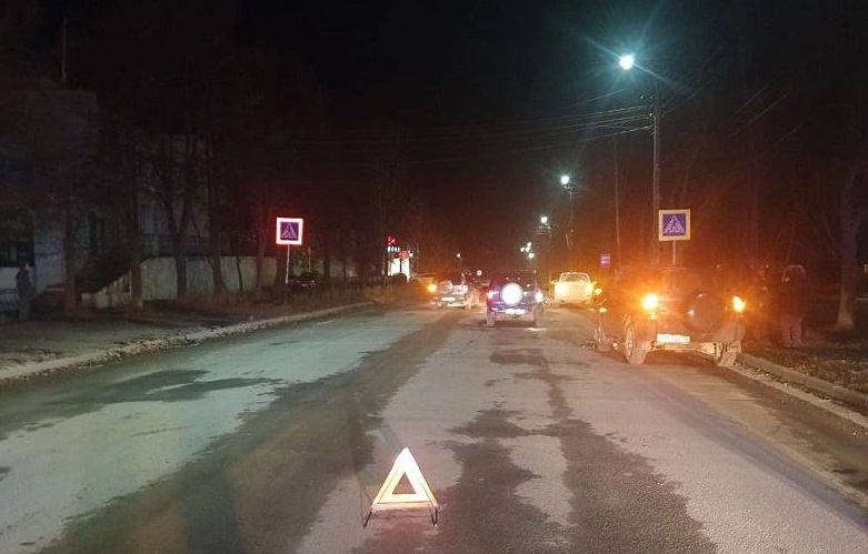 В Козьмодемьянске два автомобиля  столкнулись перед пешеходным переходом