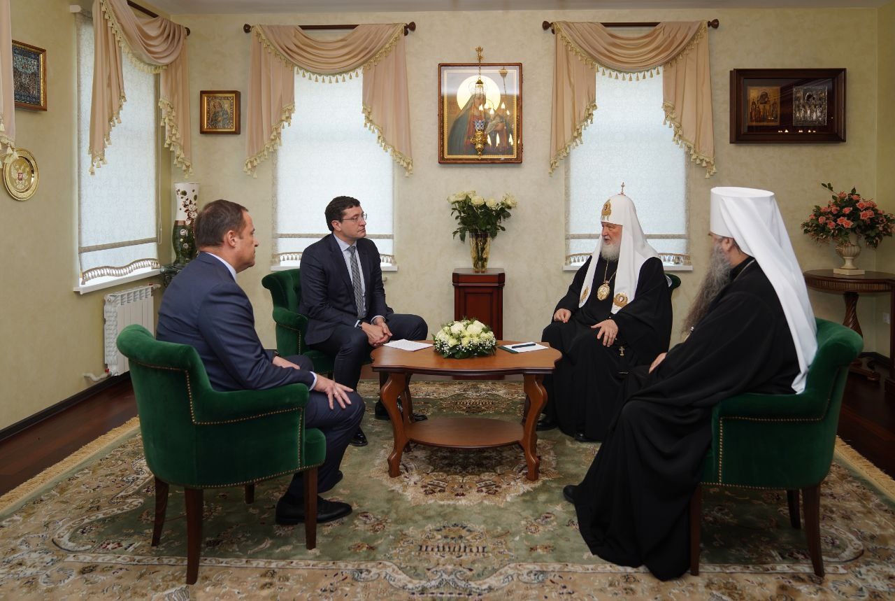 Патриарх Кирилл посетил Нижегородскую область