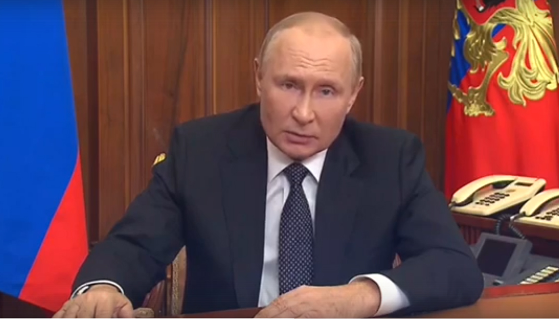 Президент России Владимир Путин подписал Указ о частичной мобилизации 